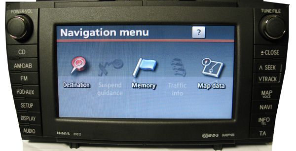 LEXUS Navigation Lithuania and Europe for systems with HDD*EU Lexus*(code l3)