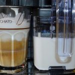 How a coffee machine makes milk foam